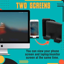 Load image into Gallery viewer, Laptop Side Phone Holder