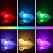 Load image into Gallery viewer, Grumpy Lady Cat Lamp