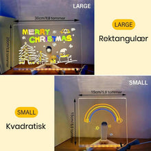 Load image into Gallery viewer, LED-notatbrett med farger