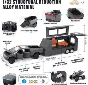 Alloy Cybertruck Pickup and RV Model