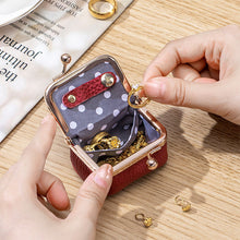 Load image into Gallery viewer, Mini smykkeskrin i ekte skinn
