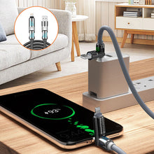 Load image into Gallery viewer, 240W 4-i-1 USB-C hurtigladekabel