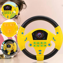 Load image into Gallery viewer, Portable Simulated Driving Steering Wheel Copilot Toy