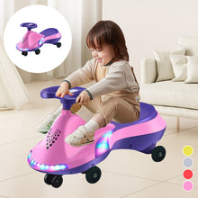 Load image into Gallery viewer, Children’s Ride-On Swing Car (with music and LED wheels)