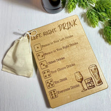 Load image into Gallery viewer, Left Right Drink Drinking Game
