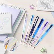 Load image into Gallery viewer, Three-Color Retractable Gel Pen