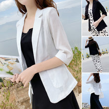 Load image into Gallery viewer, Sunscreen Short All-Match Suit Jacket