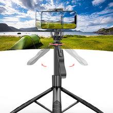 Load image into Gallery viewer, 360° Retractable Tripod Selfie Stick with Remote Control