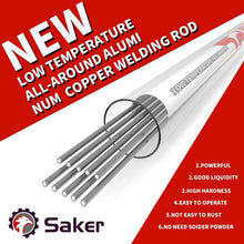 Load image into Gallery viewer, Saker Solution Welding Flux-Cored Rods