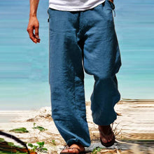 Load image into Gallery viewer, Mens Summer Beach Loose Pants