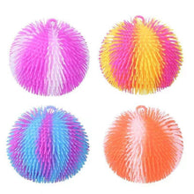 Load image into Gallery viewer, Multi-Color Tie Dye Swirl Puffer Ball