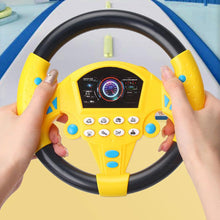 Load image into Gallery viewer, Portable Simulated Driving Steering Wheel Copilot Toy