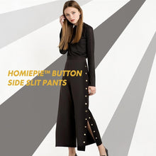 Load image into Gallery viewer, Magoloft™ Button Side Slit Pants