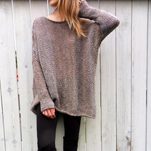 Load image into Gallery viewer, Oversized Cozy Loose Sweater