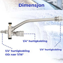 Load image into Gallery viewer, Skumkanon dobbel tilkoblingsutstyr