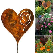 Load image into Gallery viewer, A Rusted Heart in the Garden