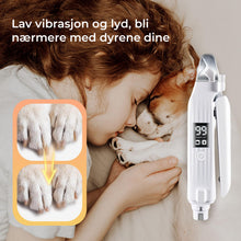 Load image into Gallery viewer, Kloklipper med integrert LED-lys og sliper