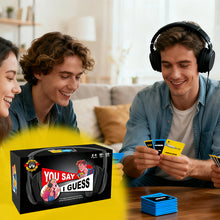Load image into Gallery viewer, You SAY I Guess: The Headphone Challenge Card Game