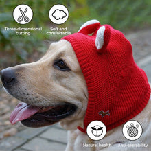 Load image into Gallery viewer, Dog Ear Muffs Noise-Protection Knitted Hat