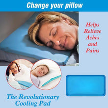 Load image into Gallery viewer, Cold Therapy Cooling Pillow Mat