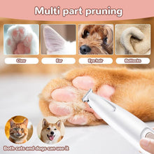 Load image into Gallery viewer, Waterproof LED Pet Hair Trimmer