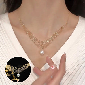 Pearl Tassel Necklace