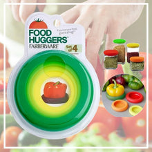 Load image into Gallery viewer, 4 Silicone Food Preservation Cover Set