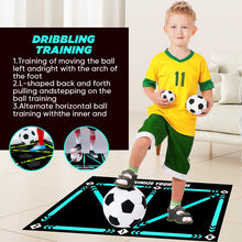 Load image into Gallery viewer, Silent Non-Slip Soccer Training Mat for All Levels