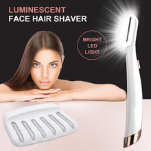 Load image into Gallery viewer, Luminous Facial Hair Shaver