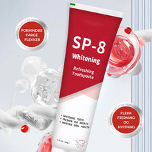 Load image into Gallery viewer, SP-8/SP-10 Probiotisk Whitening Tannkrem for oral helse
