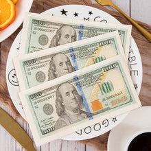 Load image into Gallery viewer, Dollar Printed Napkin