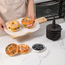 Load image into Gallery viewer, Easy-Bake Bagel Silicone Molds (6 pcs)