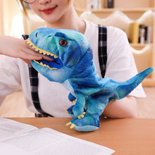 Load image into Gallery viewer, Plush dinosaurhånddukker