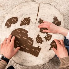 Load image into Gallery viewer, Reasons I Love You Heart Shaped Puzzle Gifts for Your Loved Ones