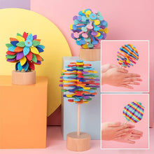 Load image into Gallery viewer, Wood Rotating Magic Wand