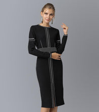 Load image into Gallery viewer, Long Sleeve Knitted Dress