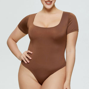 Square Neck Thong Bodysuits