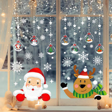 Load image into Gallery viewer, Christmas Static Cling Window Stickers