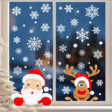 Load image into Gallery viewer, Christmas Static Cling Window Stickers