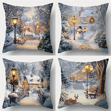 Load image into Gallery viewer, American Christmas Decorative Pillow Covers