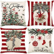 Load image into Gallery viewer, American Christmas Decorative Pillow Covers