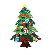 Load image into Gallery viewer, Felt Christmas Tree with Detachable Ornaments