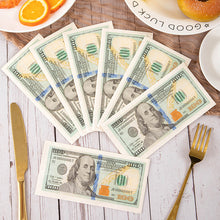Load image into Gallery viewer, Dollar Printed Napkin