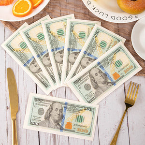 Dollar Printed Napkin