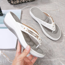 Load image into Gallery viewer, Women&#39;s Arch Support Soft Cushion Flip Flops Thong Sandals