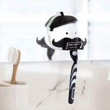 Load image into Gallery viewer, Creative Wall Mounted Cartoon With Suction Cup Shaver Holder