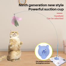 Load image into Gallery viewer, Funny Cat Stick Toy with Detachable Teaser Wand And Sucker Base