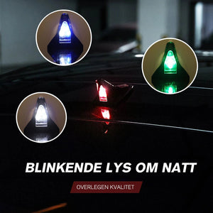 Shark Fin Solar varsellys for bil