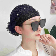 Load image into Gallery viewer, Women&#39;s Floral Lace Headwrap