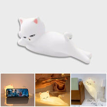 Load image into Gallery viewer, Grumpy Lady Cat Lamp